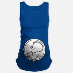 Беременные беременных футболки без рукавов смешные детские Беременность одежда Для женщин для беременных Костюмы лето материнства