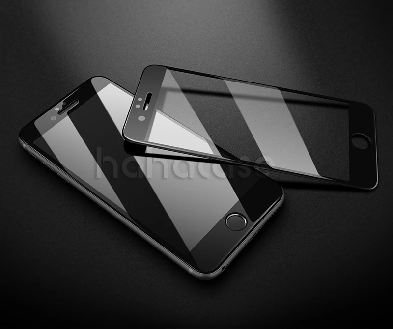 Полностью изогнутое закаленное стекло 6D Edge 100 шт. для iPhone 11 Pro Max XS XR X 8 7 6 6S Plus, антицарапина, глянцевая Защитная пленка для экрана