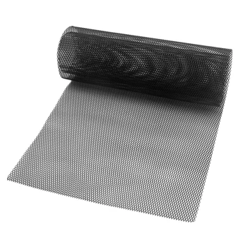 

1 Piece Aluminum Alloy Front Bumper Professional Spare Part Rhombic Grill Mesh Sheet Black