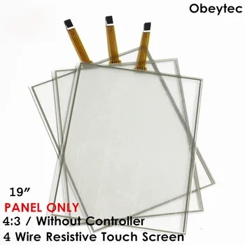 

obeytec 19 inches 20PCS 4 Wire Resistive Touch Screen Panel Sensor, 5:4, Active Size 375*300 mm, Without Controller