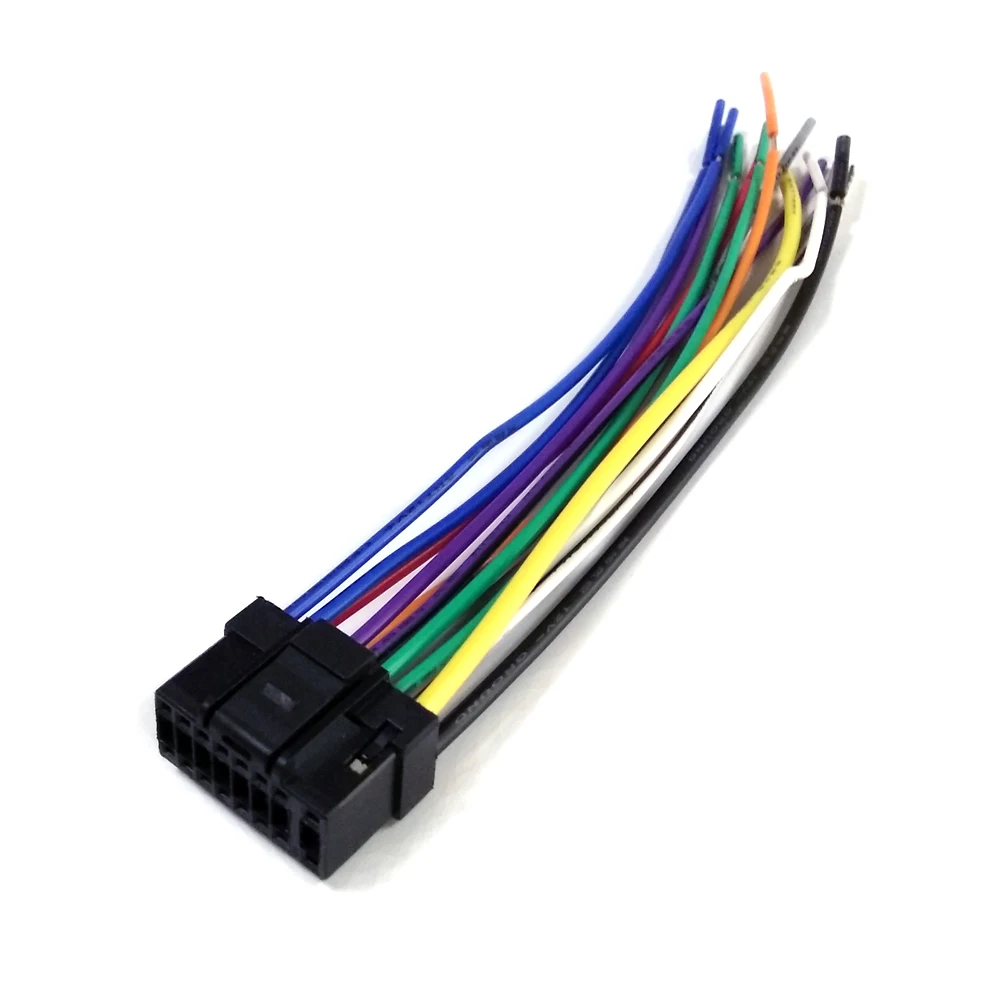 16PIN Wire Black Harness Plug Cable for Alpine (6)