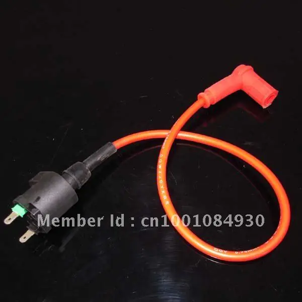 High Performance Ignition Coil Red Colour For 110 125 Cc Dirt Pit Bike