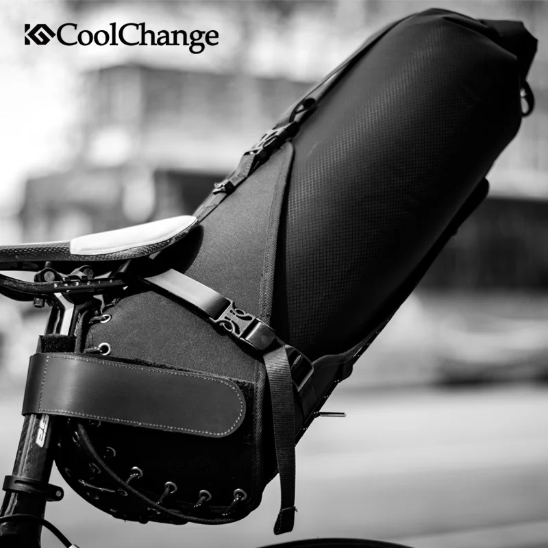 CoolChange Водонепроницаемая велосипедная седельная сумка для велосипеда