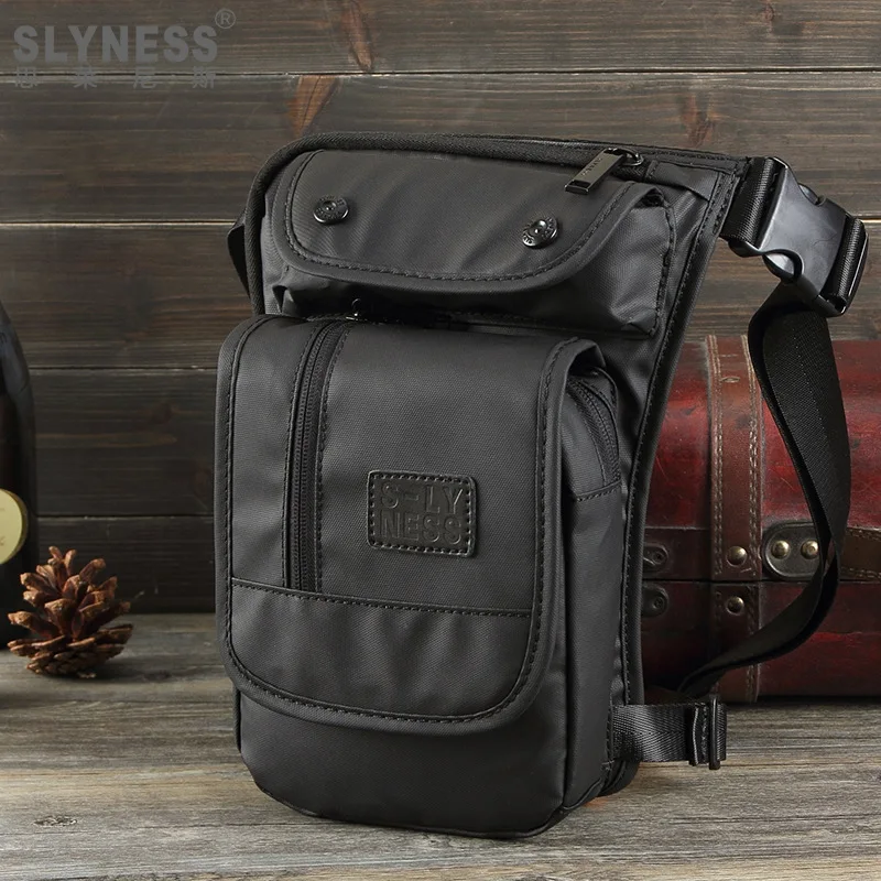 

new fashion men waist pack oxford Waterproof design casual waist bag military leg bag motorcycle thigh pocket Fanny pack B18830i