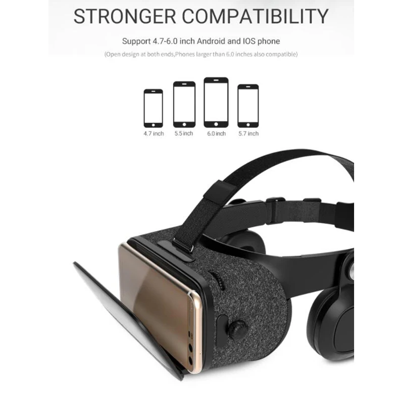 Bobovr Z5 Bobo VR видео Очки виртуальной реальности 3d шлем 3 D для iPhone Android телефона смартфона умные виар игр смарт смартфонов дополненной комплект вр видеоочки с экраном контролерами стекло стерео электронные