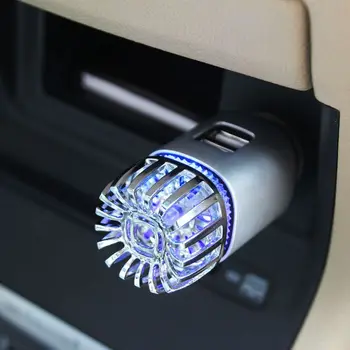 

Car Vehicle Air Purifier Mini Auto Car Fresh Air Anion Ionic Purifier Oxygen Bar Ozone Ionizer Cleaner