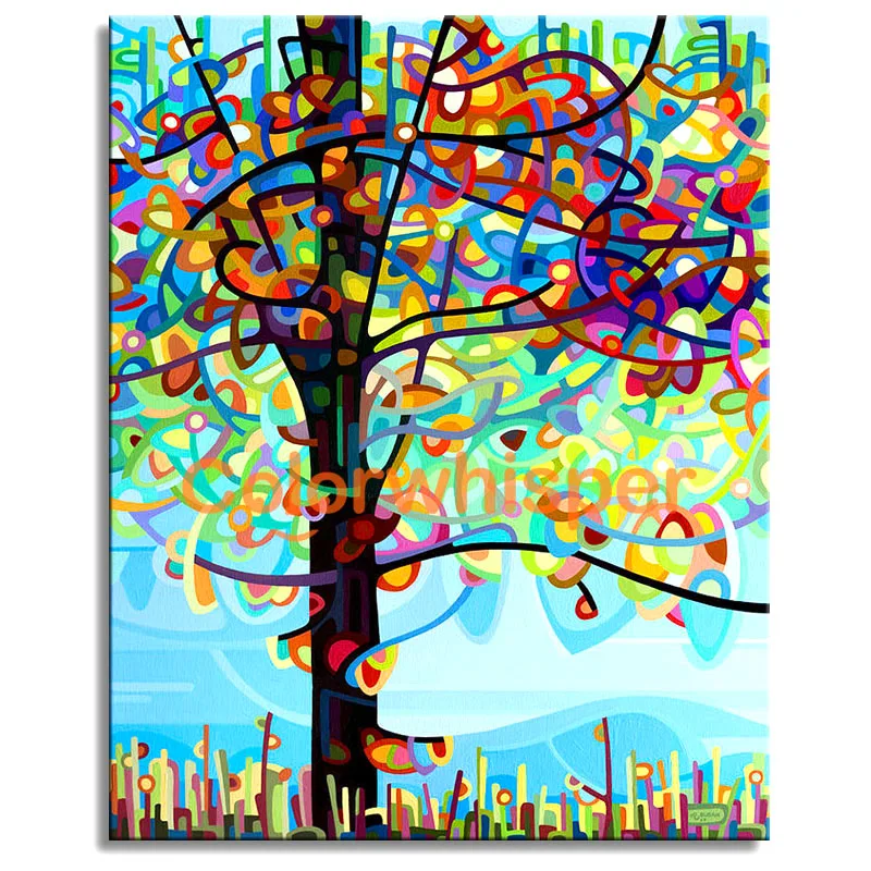

Diamond Painting Full Square 5D DIY Abstract Tree 3D Daimond Painting Embroidery Cross Stitch Crystal Mosaic Rhinestone LE00041