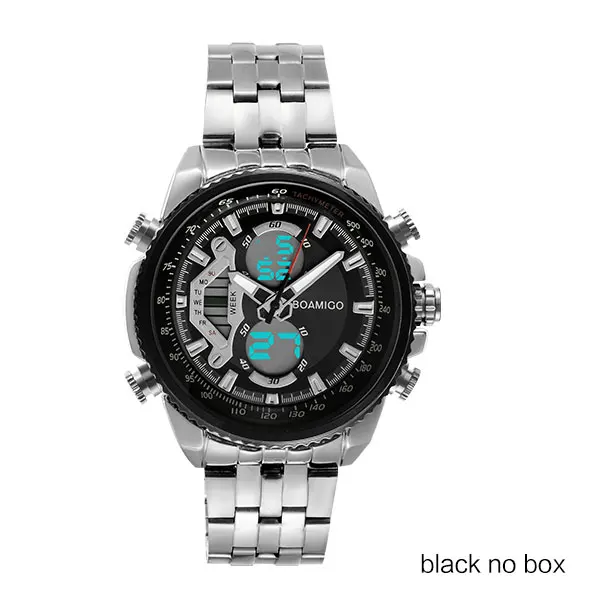 BOAMIGO Dual Display Wristwatches Men Digital Sport Watches Quartz Movement Man Watch Top Brand Luxury Time Module Relogio Uhren (15)