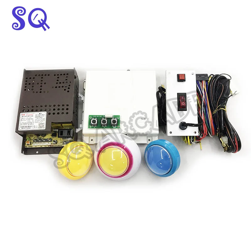 

60 in 1 western cow boy Children machine kit with power supply switching board push buttons