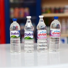 4 шт./лот 1:12 Кухня Обеденный напиток миниатюрные бутылки для воды кукольный домик еда для Blyth куклы аксессуары игры еда игрушка