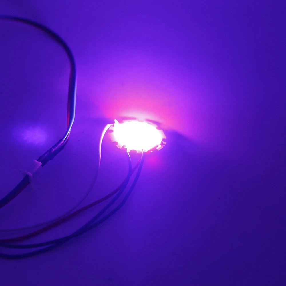 1 шт. 28 мм COB чип круглый светодиодный RGB светильник источник с Светодиодный