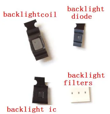 

1set/lot=6pcs,Logic Board Backlight Repair U1502 IC Coil L1503 Diode D1501 Filters for iPhone 6G 6 PLUS 6+ 6P 6plus.HK free ship