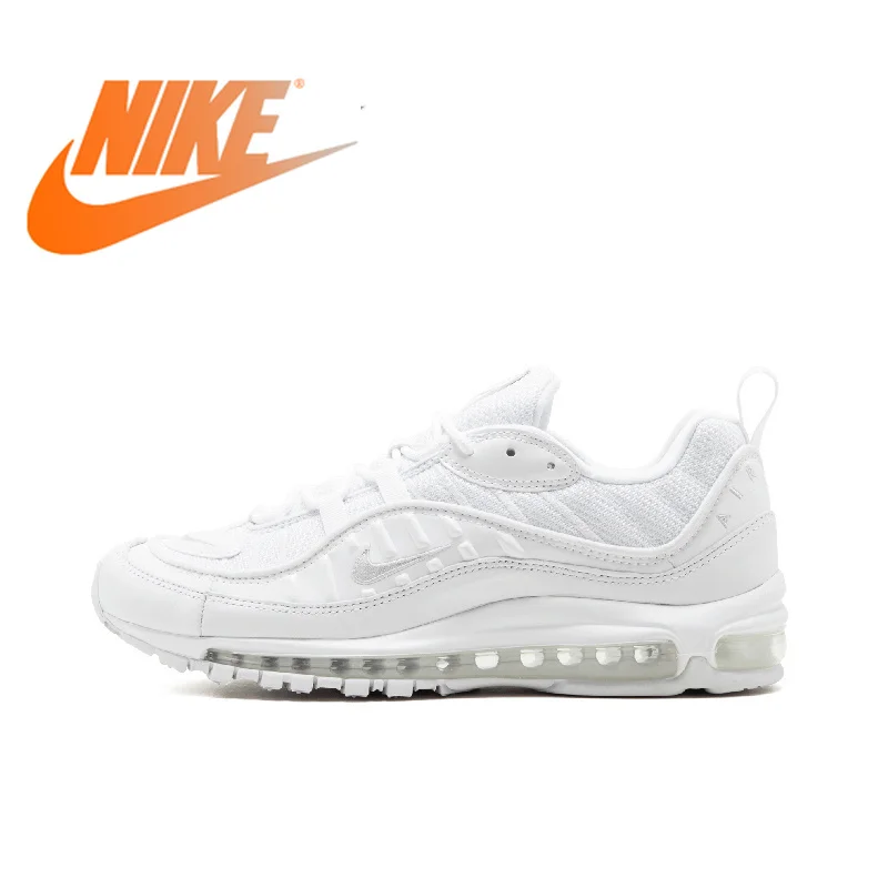 

NIKE Air Max 98 Men's Breathable Running Shoes Sport Outdoor Sneakers Comfortable Athletic Designer 2019 New Arrival Good 640744
