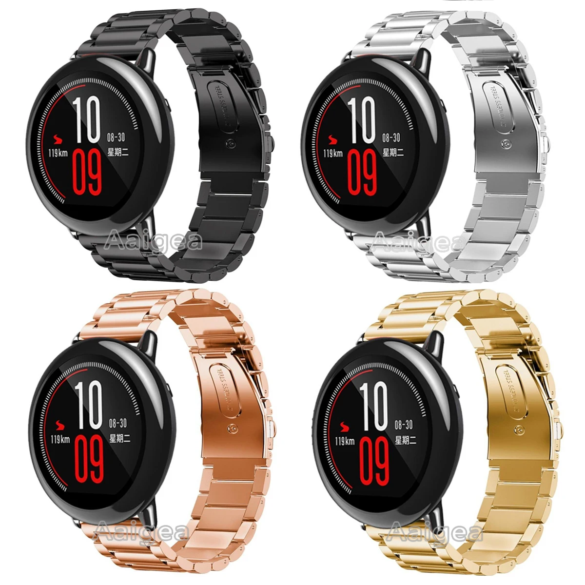 amazfit pace metal strap