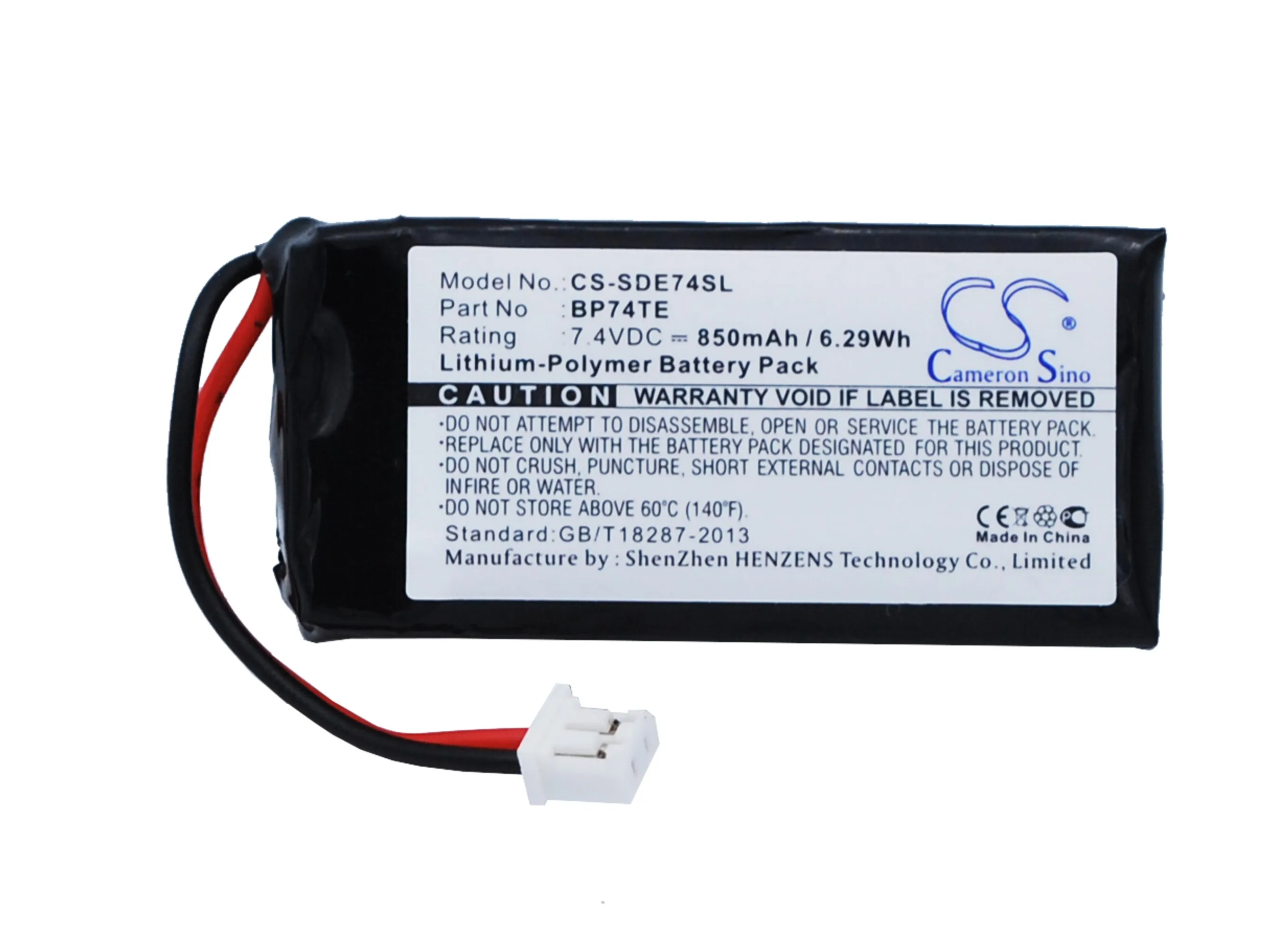 Cameron Sino 850 мАч аккумулятор BP74TE для Dogtra DA212 Edge RT передатчик EDGE TX|Цифровые