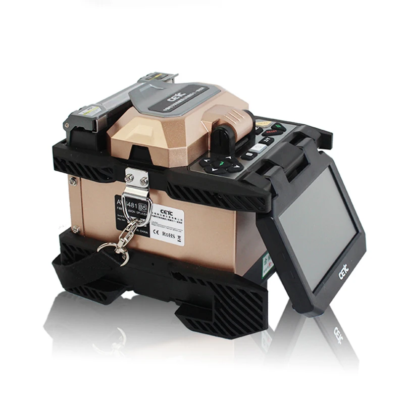 

ZHWCOMM AV6481 B5 Fiber Fusion splicing machine FTTH Optic Fiber Joint Welding Machine English menu 7s Fast Splicing