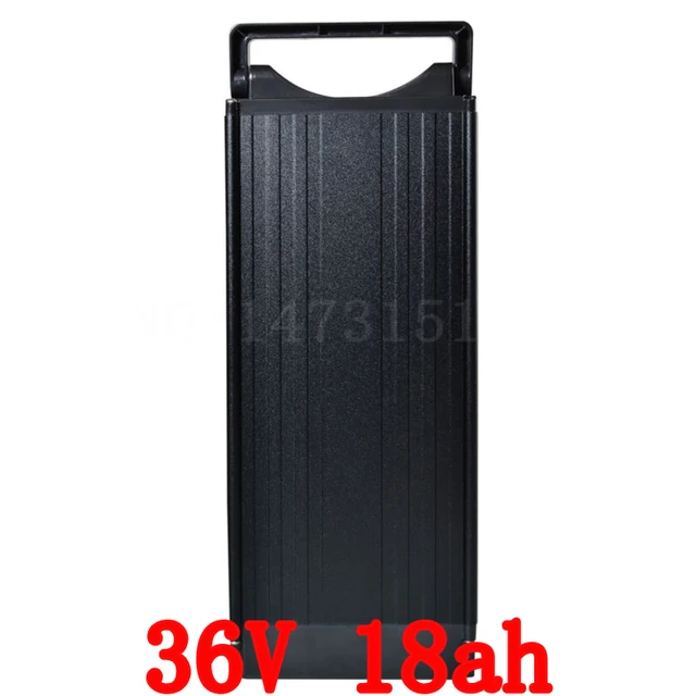 Cheap Hot sale 500W Rear rack 36v Battery 18ah E Bike Lithium Battery Pack 36v With 42v 2a Charger,bms Bicycle Battery Free shipping