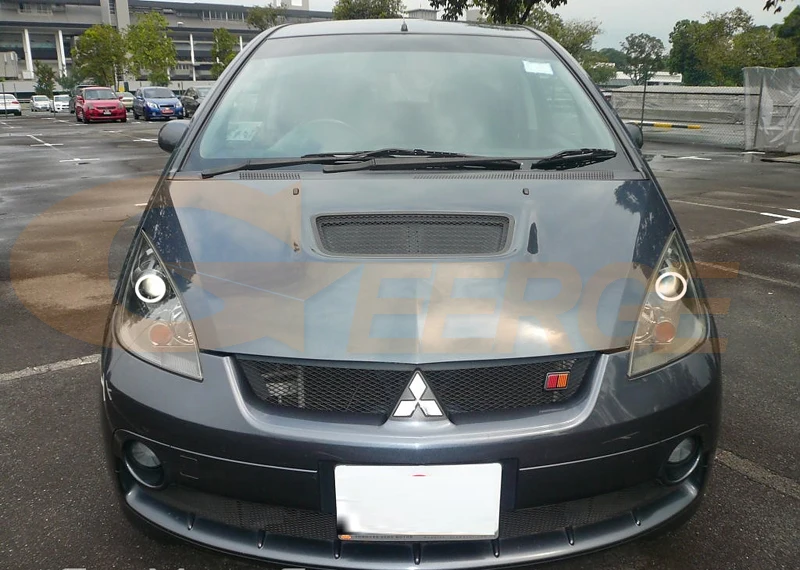 Для mitsubishi colt версия R 2006 2007 2008 RF Bluetooth контроллер многоцветный ультра яркий RGB светодиодный ангельские глазки Halo Ring kit