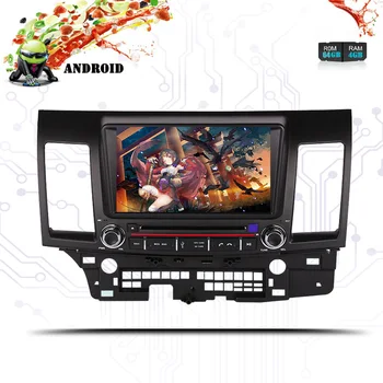 

4GB Octa Core Android 9.0 for Mitsubishi Lancer stereo multimedia headunit GPS Radio car dvd gps player stereo gps Tape Recorder