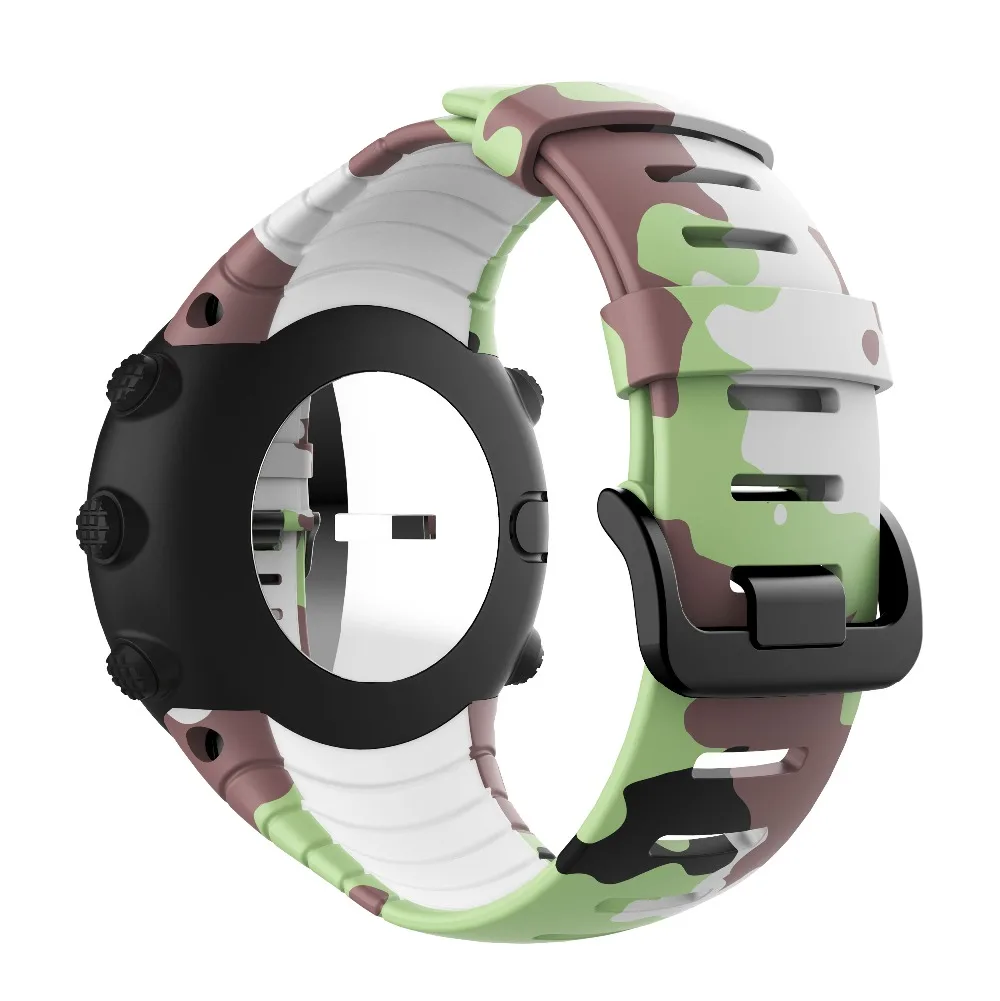 Высококачественный спортивный ремешок для Suunto Core, умные часы, сменный силиконовый браслет, модный ремешок для часов, роскошные аксессуары
