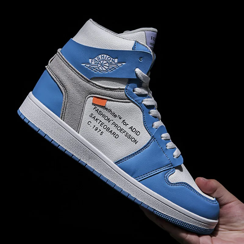 FANCIHAWAY Zapatillas De Baloncesto transpirables para Hombre 1 Zapatillas De Baloncesto al aire libre zapatos blancos para hombre grandes Size39-48