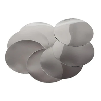 

100Pcs/Set Wine Pourer Spout Pourer Disk Drop Drip Stop Pouring Bar Party Wedding Tool Silver