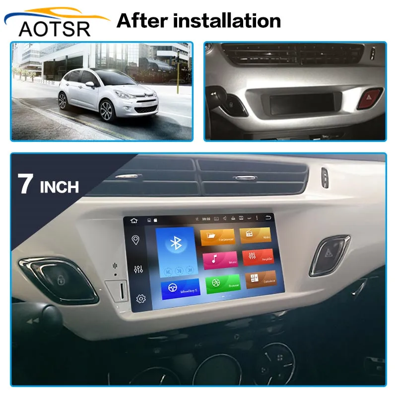 Ips Screen Android Player Head Unit For Citroen C3 Ds3 2010 2011 2012 2013 2014 2015 2016 Radio Receiver Stereo Gps Navigation|Car Multimedia Player| - Aliexpress