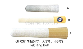 

FREE SHIPPING!!! Hot sale 3pcs/lot CH037 Felt ring buff ,goldsmith Tools, jewelry tools and machine, good quality, best service