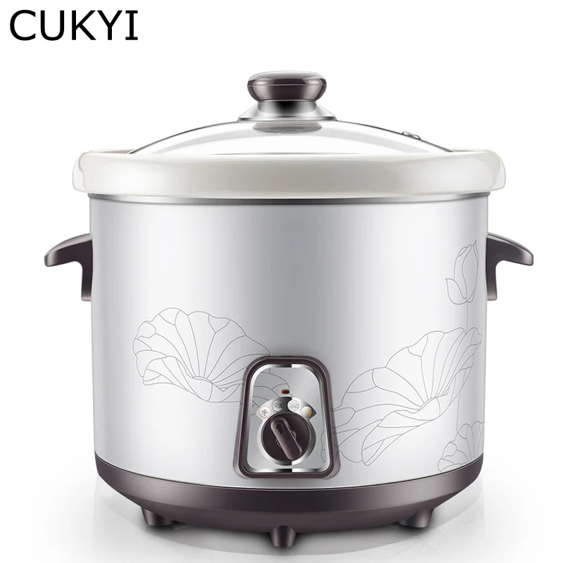 Мультифункциональная электрическая кастрюля CUKYI 215 л вт медленная приготовление