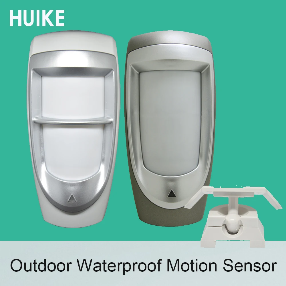 Pces ao ar Livre à Prova de Água Casa do Assaltante Fixado na Parede Detector de Movimento Segurança Alarme Paradoxo Fio Dupla Pir Sensor Infravermelho 1 Dg85