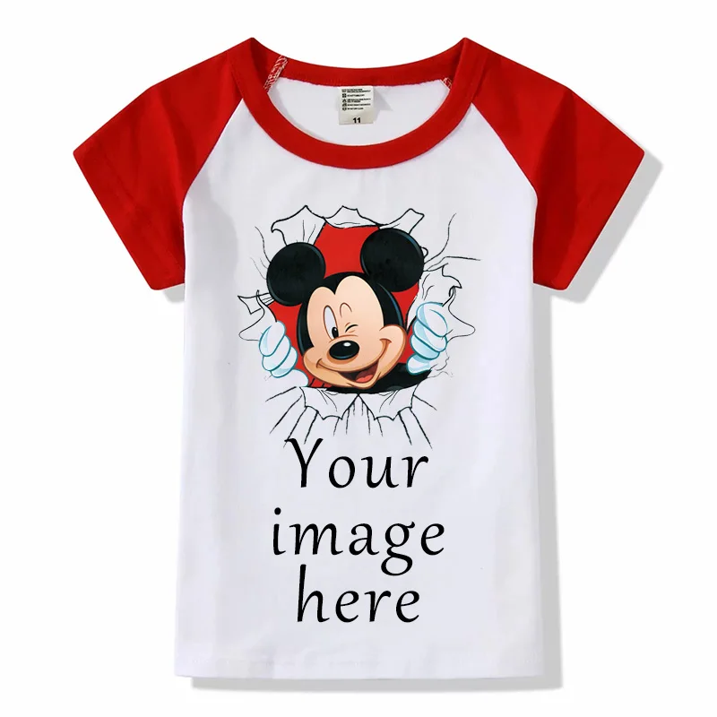 

Custom T Shirts Print Cartoon Pictures Boys Girls Summer Short Sleeve Tee Shirts Comfortable Tops Tee Children Clothing 90-150cm