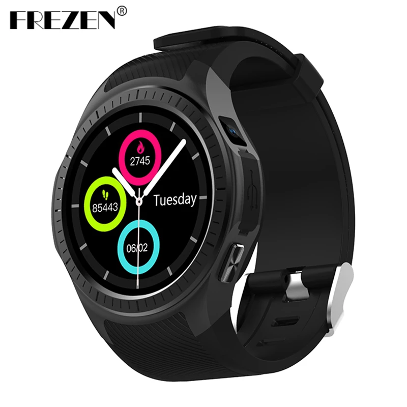 

FREZEN L1 Smartwatch Phone 1.3 inch Bluetooth GPS Heart Rate Measurement Pedometer Sleep Monitor Sport Smart Watch