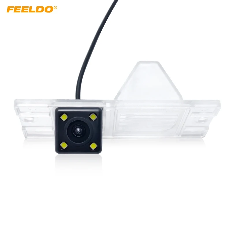 FEELDO 1 компл. Специальный автомобиль заднего Камера с светодиодный свет для Mitsubishi Pajero V3/V5/Зингер резервного копирования Камера