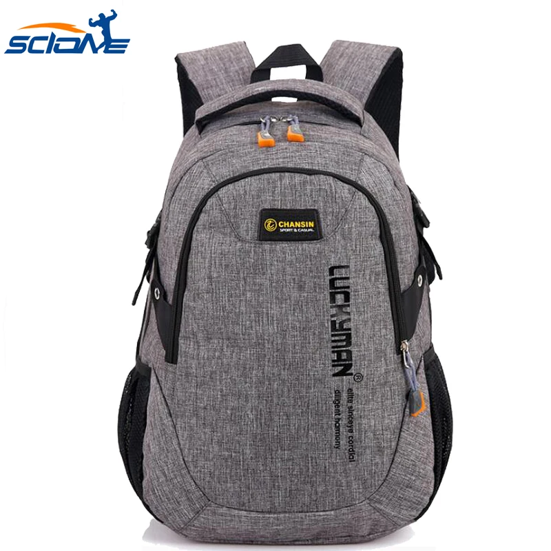 

Scione Outdoor Camping Climbing Sports Waterproof Nylon Sports Men's Laptop Backpack Polyester Shoulder Bags Rucksack Sports