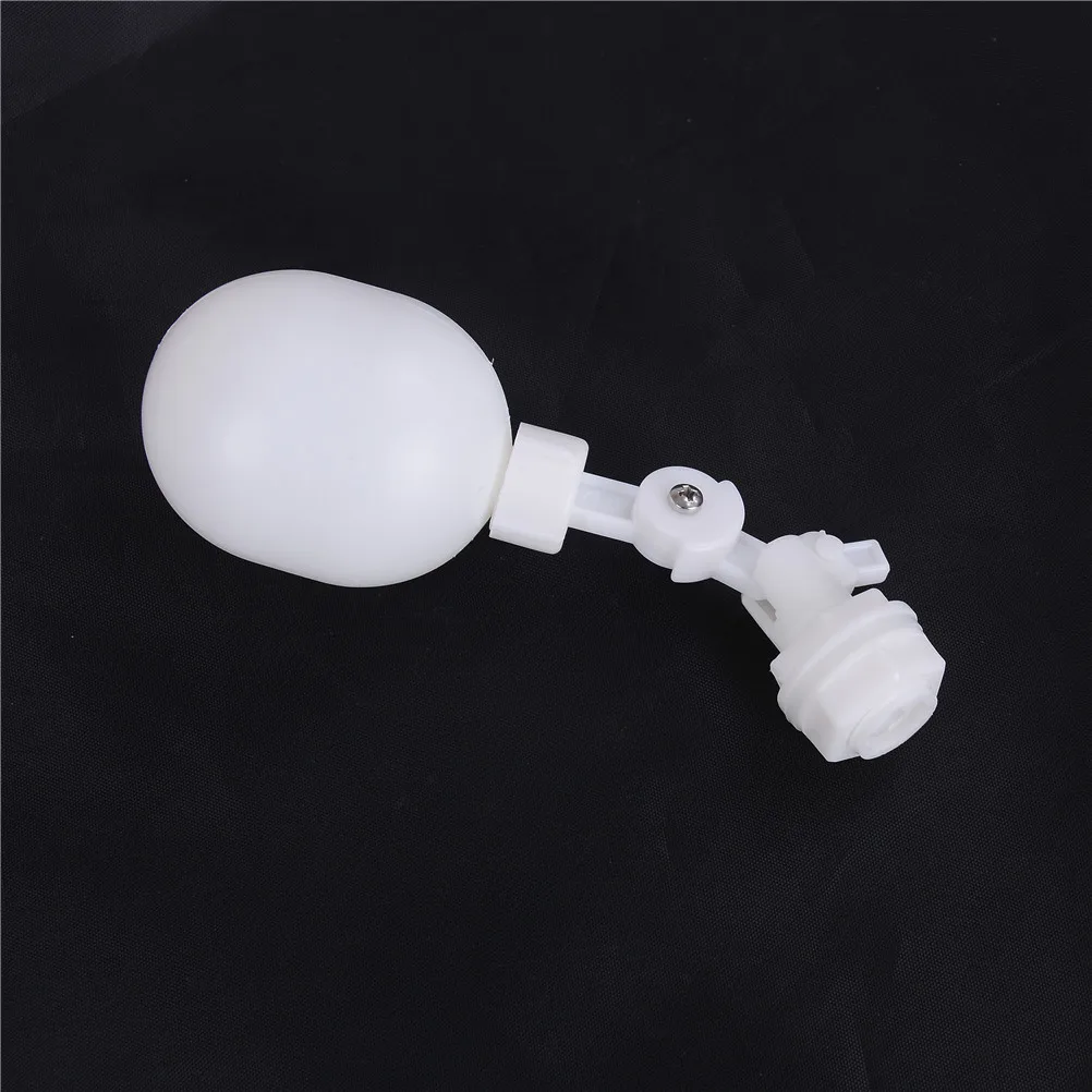 Один кусок Белый 3/" мини пластиковый поплавковый клапан шаровой контроль безопасности аквариума контрольный переключатель для водонапорного бака регулируемый
