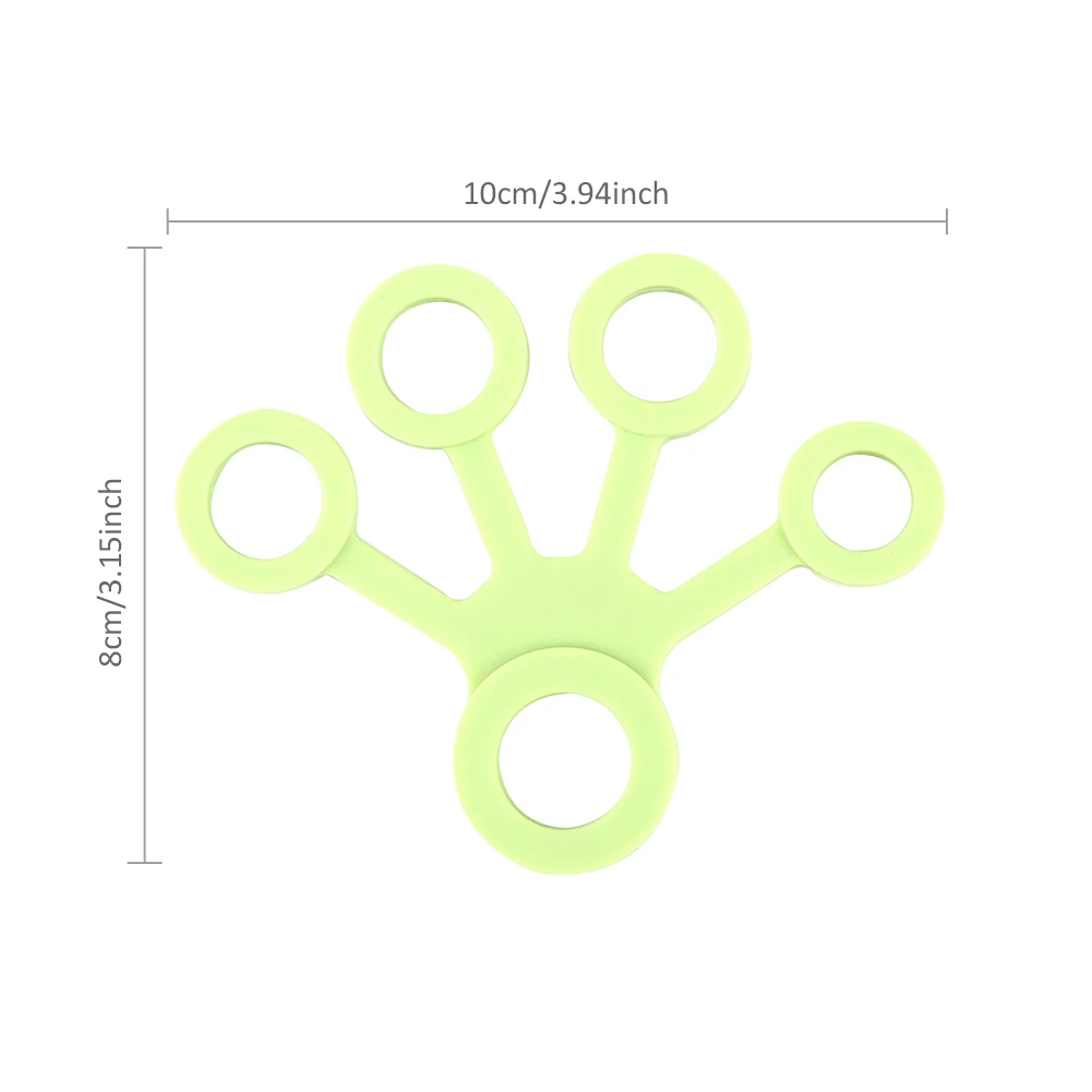 1 шт. силиконовый зажим для пальцев резинки растягиватель для пальцев ручной тренажер ручка эспандер запястья тренажер