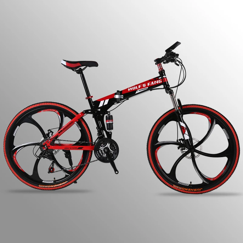 Mountain Bike 24 speed 26"inch Folding bike road bike Double disc