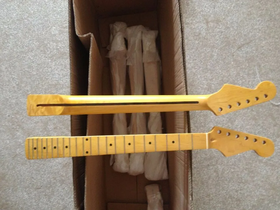 

coated guitar neck colorful guitar neck ST maple guitar neck
