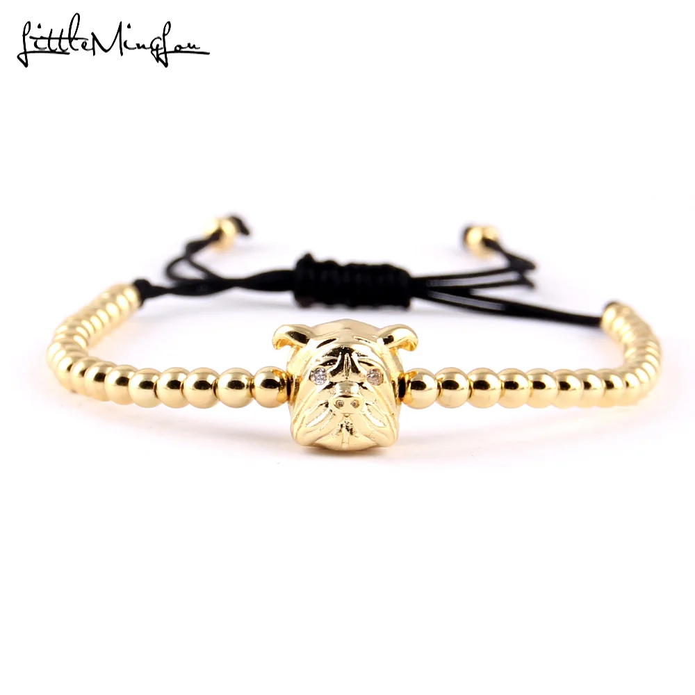 Маленькие MingLou Новый трендовый мужской браслет из бисера микро проложить CZ