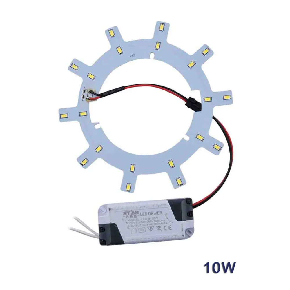 

SMD 5730 LED Bulbs LED Ceiling Light Retrofit Magnet Board 10W Fluorescent CFL Lamp Emergency Replace PCB Kit LED Ring Tube