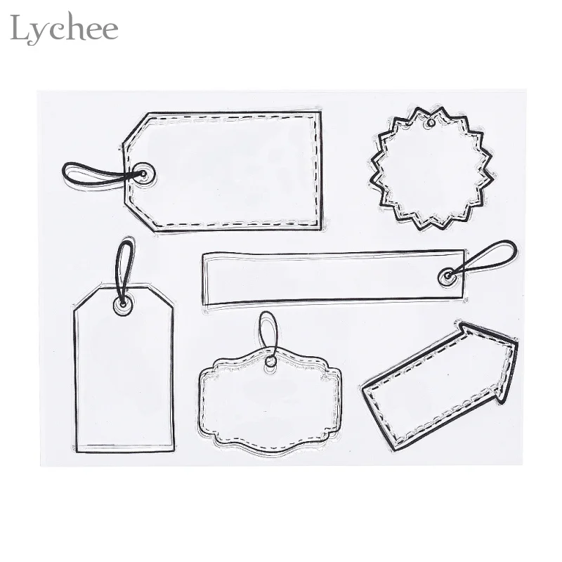 Lychee жизни поздравления бабочка прозрачный силиконовый штамп для скрапбукинга DIY планировщик альбом декоративная печать