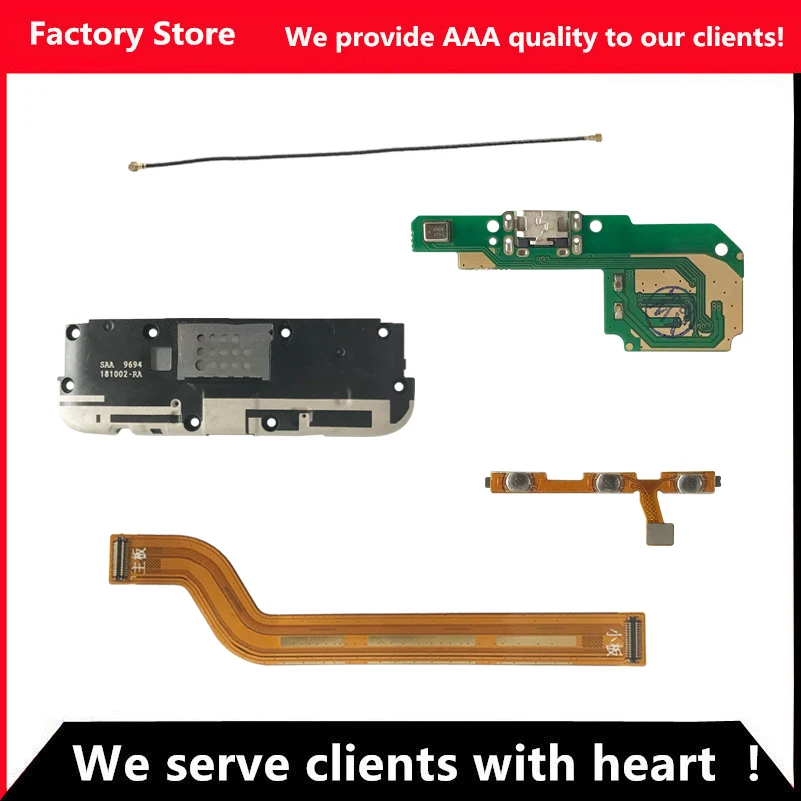 

Flex For Redmi 6 6A Signal Antenna Wire For Redmi 6 Power Volume buttons flex cable For Redmi 6 6A USB Charging Dock LoudSpeakek