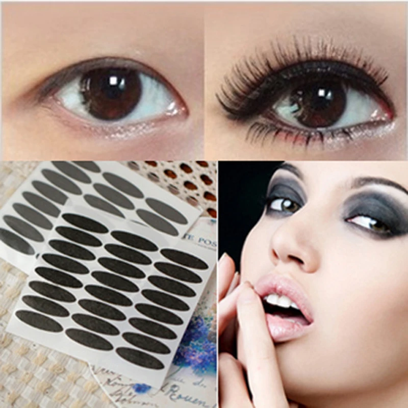 72 Pairs/lot Black Fashion Eye Liner Stripe Double Eyelids Eyeliner