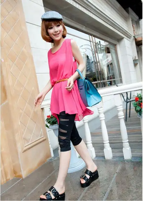 Popular Striped Mesh Leggings-Buy Cheap Striped Mesh
