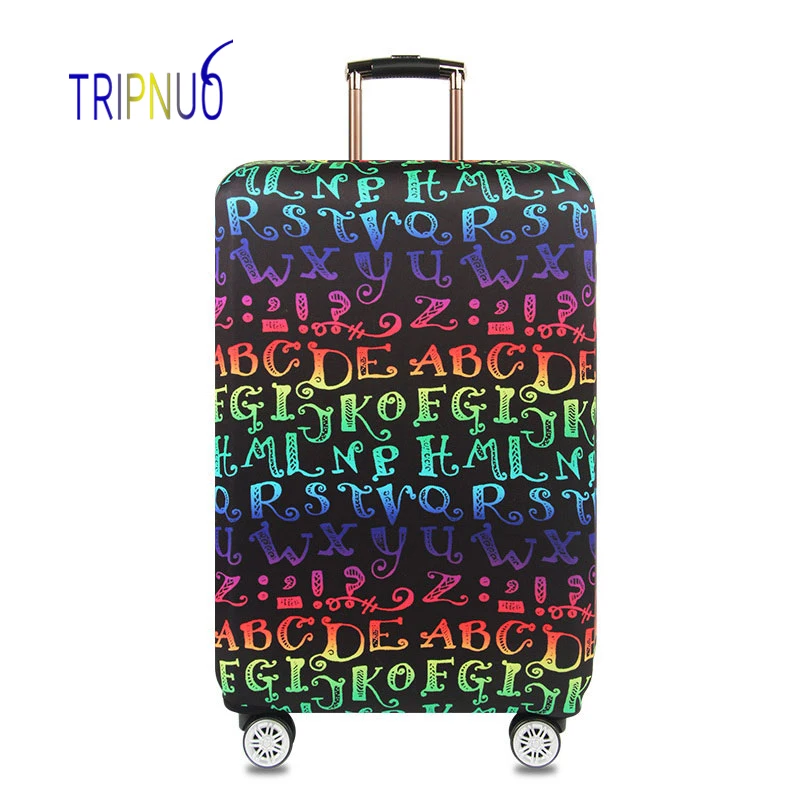 Tripnuo эластичная ткань в стиле «граффити» Чемодан защитная крышка, Suitable18-32 дюйма, сумка на колесиках чемодан Дорожный Чехол аксессуары