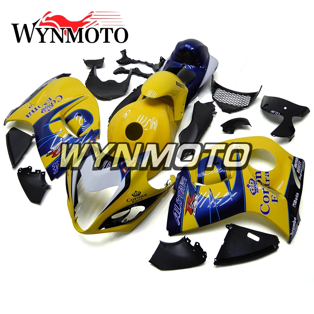 Полный обтекатель комплект для Suzuki GSXR1300 Hayabusa 08-15 лет рамы ABS пластик инъекции желтый синий новые накладки на мотоциклы