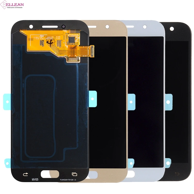 HH DHL для samsung Galaxy A5 ЖК-дисплей A520f SM-A520f A520 Дисплей кодирующий преобразователь сенсорного экрана в сборе 10 шт