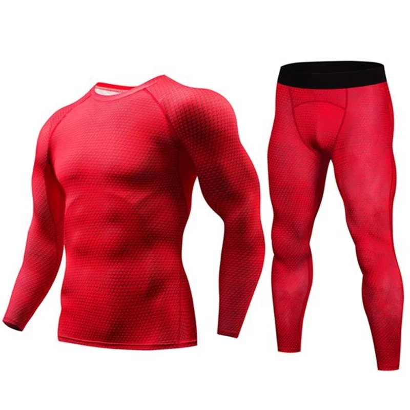 الأزياء طويلة الأكمام الرجال تي شيرت 3D يطبع الجلد ضيق ضغط قمصان للرجال MMA Rashguard الذكور الجسم بناء أعلى اللياقة البدنية