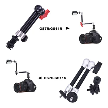

DF DSLR Camera Stabilizer Gimbal Accessories Adjustable Articulating Magic Arm for Camcorder LCD Monitor LED Light Microphone