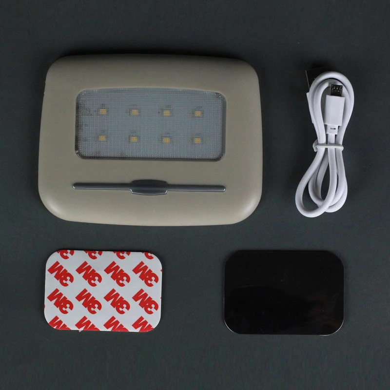 

Car LED Reading Lamp Interior Roof Dome Light Decorative Lamp USB Charging Touch Switch